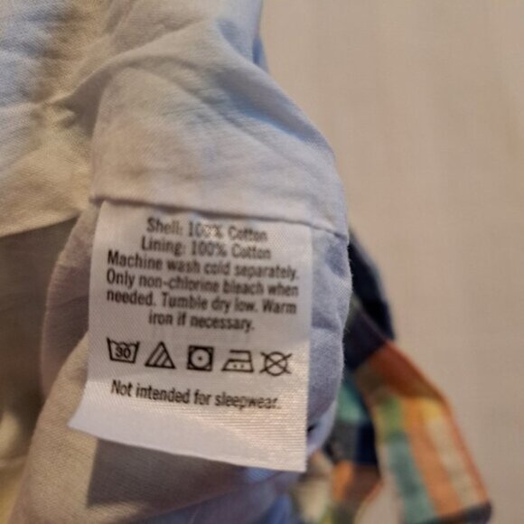 Janie and Jack boys size 0-3 months plaid romper - Picture 5 of 8